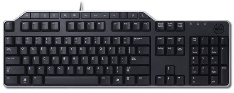 Klávesnice Dell KB-522 / CZ / 2x USB 2.0 / 1,8 m / černá Varianta: ivi1