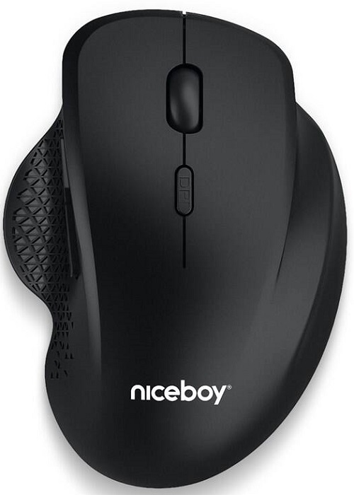 Bezdrátová myš Niceboy OFFICE M20 Silent+ / 1600 DPI / černá Varianta: ivi1
