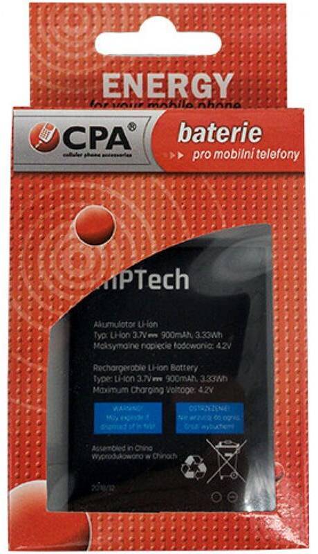 Baterie CPA BS-02 pro telefony CPA Halo / 900 mAh / 3,7 V / černá Varianta: ivi1