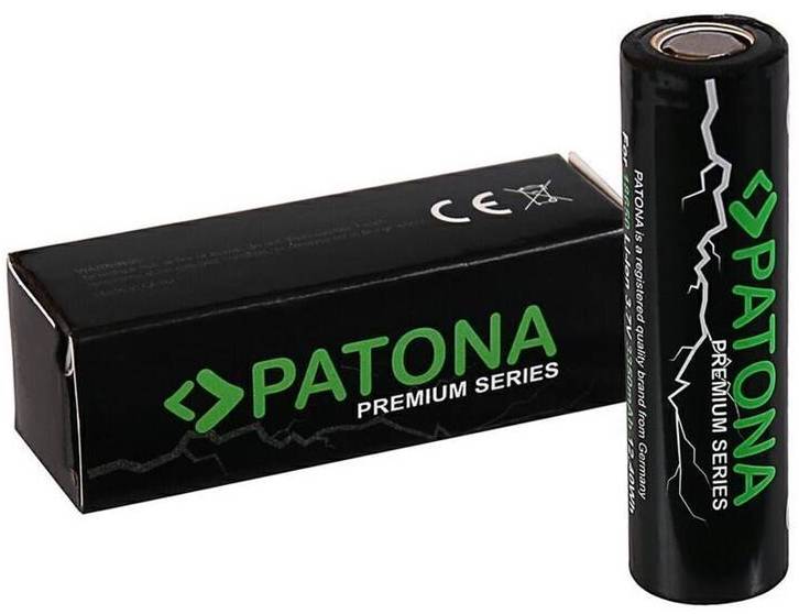Nabíjecí baterie PATONA 18650 / 3500 mAh / 3,7 V / černá Varianta: ivi1
