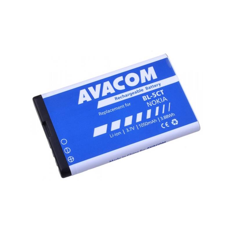 Baterie Avacom pro mobilní telefony Nokia 6303/6730 / 3,7 V / 1 050 mAh / modrá Varianta: ivi1