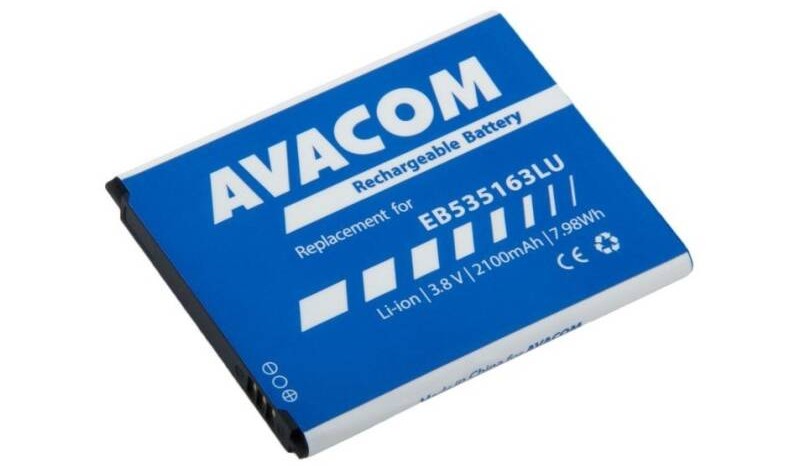 Baterie Avacom pro mobilní telefon Samsung Grand Neo / 3,8 V / 2 100 mAh / modrá Varianta: ivi1
