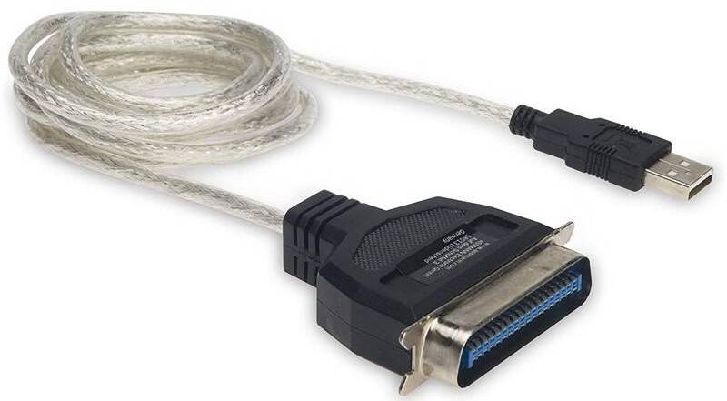 Kabel tiskárny USB na paralelní port Digitus / pro starší tiskárny / bílá Varianta: ivi1