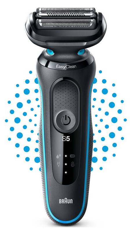 Holicí strojek Braun Shaver 51 M1000s MINT / planžetový / 24000 střihů/min. / aku (Li-Ion) / černá Varianta: ivi1