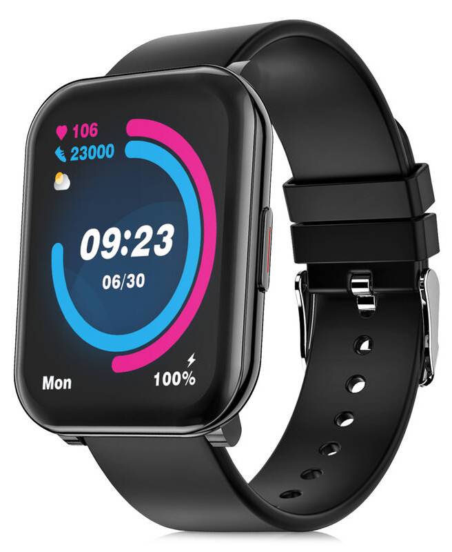 Chytré hodinky Niceboy X-fit Watch 2 / 1,69" (4,3 cm) LCD displej / Bluetooth 5.0 / 240 x 280 px / černá Varianta: ivi6