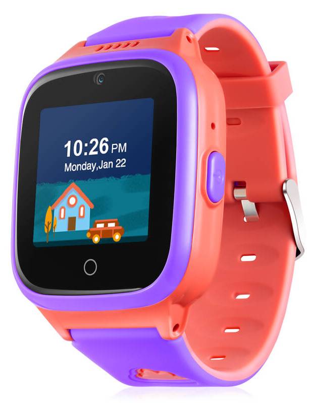 Chytré hodinky Niceboy Watch KIDS PATROL / 1,44" (3,65 cm) IPS LCD displej / Bluetooth 4.0 / 240 x 240 px / růžová Varianta: ivi2