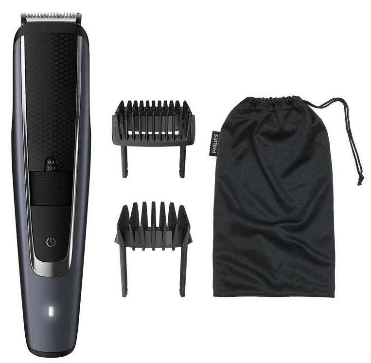 Zastřihovač vousů Philips Series 5000 BT5502/15 / 0,4-20 mm / samoostřící nože / šedá Varianta: ivi1