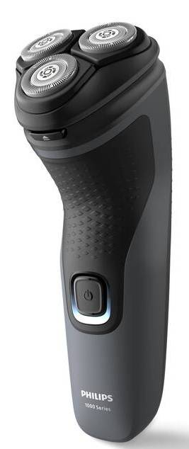 Holicí strojek Philips Series 1000 S1142/00 / frézkový / 4D Flex hlavy / samoostřicí břity PowerCut / černá/šedá Varianta: ivi1