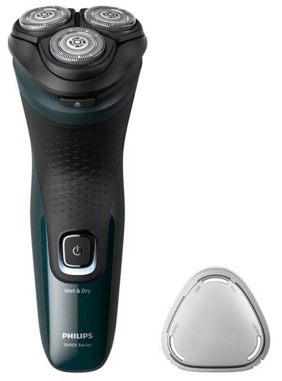 Holicí strojek Philips Series 3000X X3002/00 / frézkový / aku (Ni-Mh) / zelená/černá Varianta: ivi1