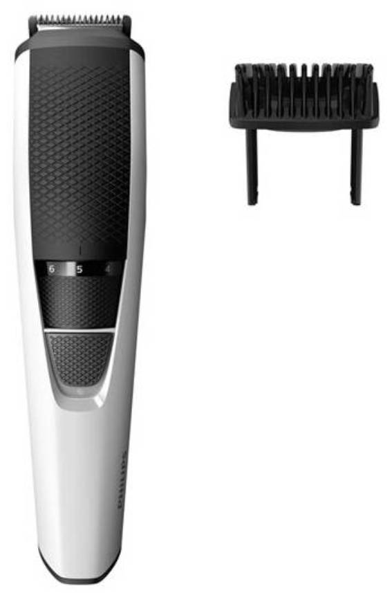 Zastřihovač vousů Philips Series 3000 BT3206/14 / 0,5-10 mm / nerezové ocelové břity / bílá/černá Varianta: ivi1