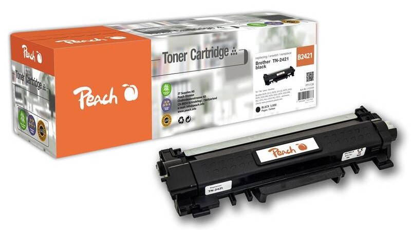 Toner Peach Brother TN-2421 / 3000 stran / černý Varianta: ivi1