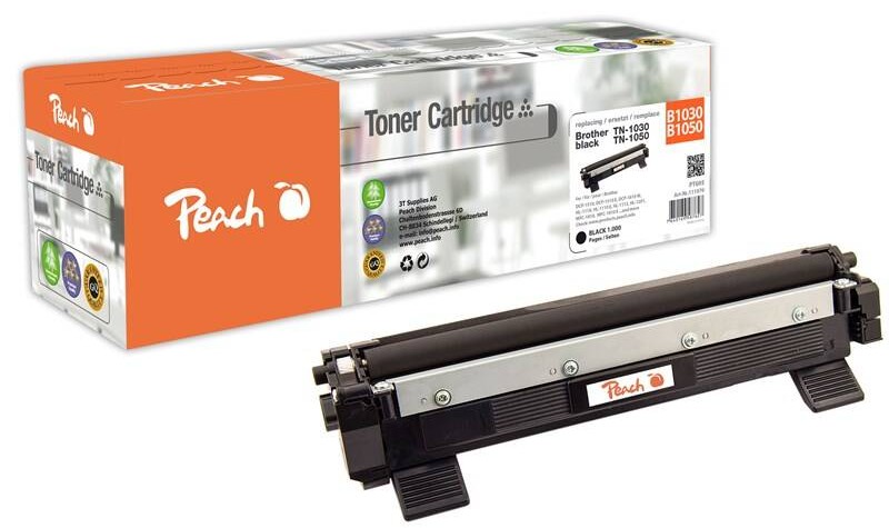 Toner Peach Brother TN-1030/1050 / 1000 stran / černý Varianta: ivi1