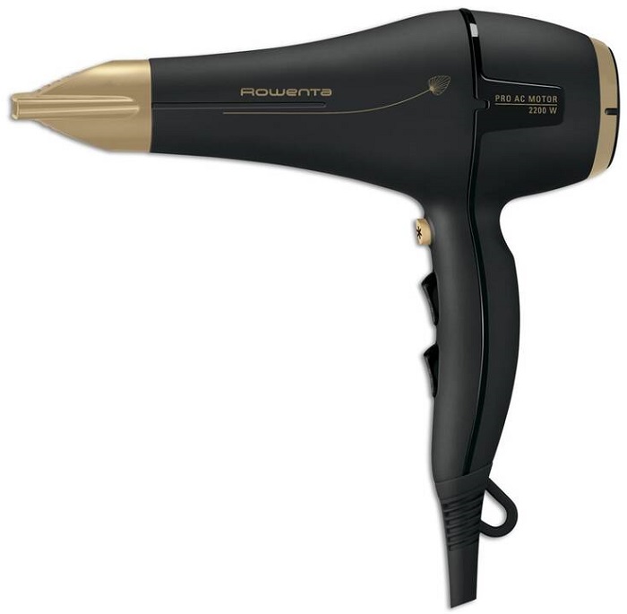 Fén Rowenta CV7846F0 Signature Pro AC / 2200 W / černá/zlatá Varianta: ivi2