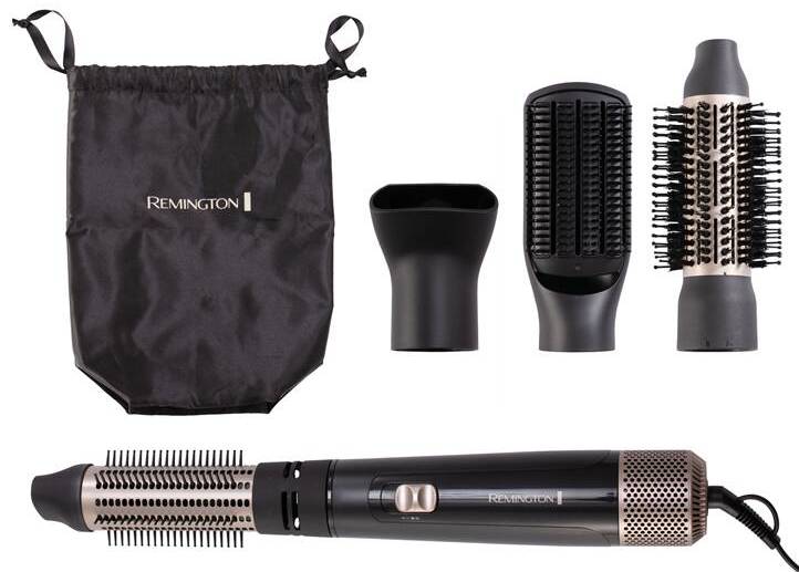 Kulma Remington AS7500 Blow Dry & Style / keramický povrch / 4 nástavce / černá / zlatá Varianta: ivi2