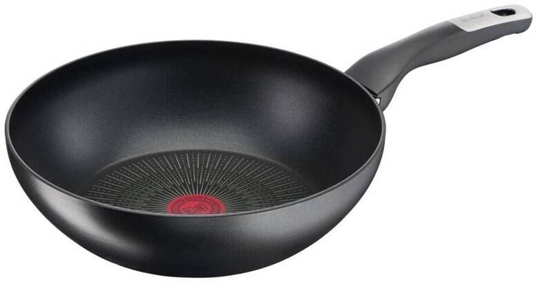 Pánev WOK Tefal Unlimited G2551972 / Ø 28 cm / nepřilnavý povrch / černá Varianta: ivi5