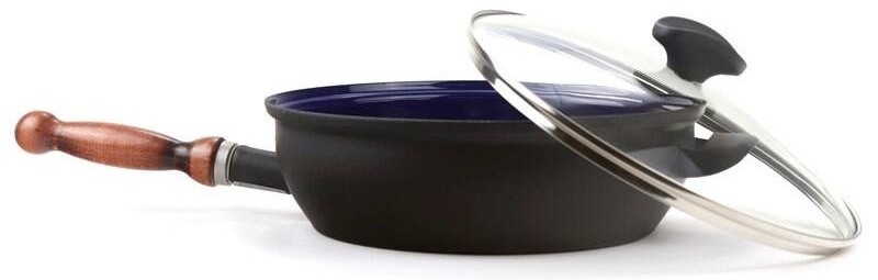 Pánev SFINX BSE / 26 x 8 cm / černá/modrá Varianta: ivi1