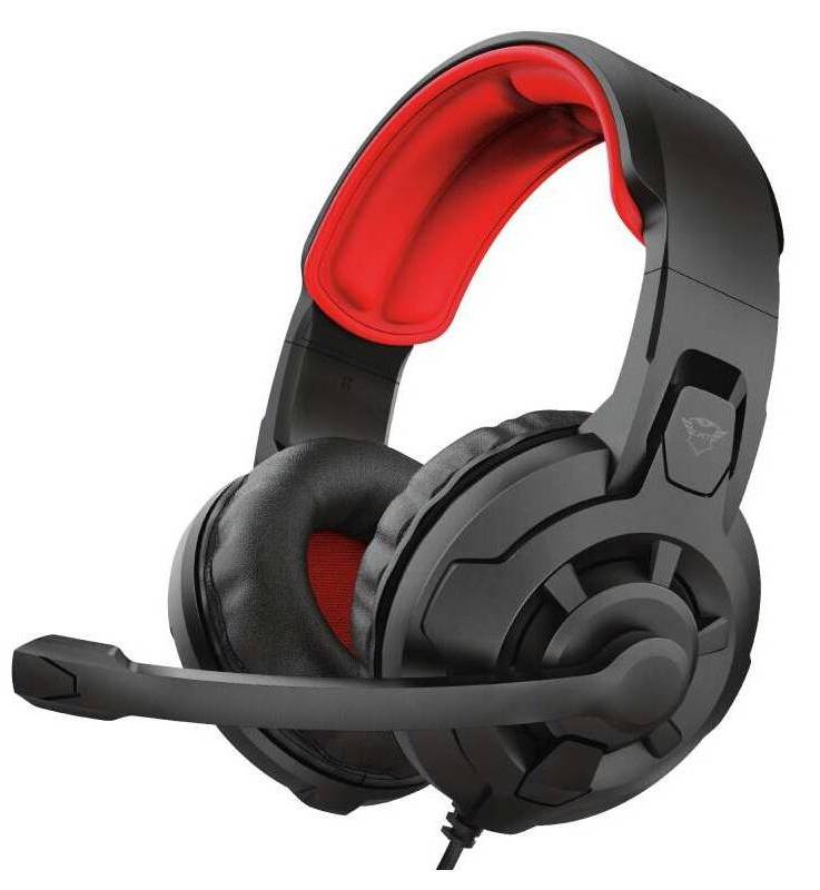 Headset Trust GXT 411 Radius / 20-20000 Hz / 36 ohm / 3,5 mm Jack / černá Varianta: ivi1