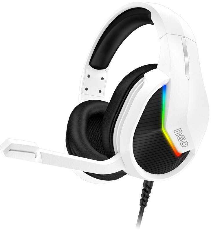 Headset Connect IT NEO / 20-20000 Hz / 32 ohm / Jack 3.5 mm/USB / bílá Varianta: ivi1