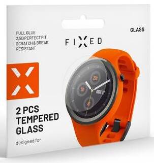 Tvrzené sklo FIXED na hodinky Samsung Galaxy Watch (46 mm) / 2 ks / transparentní Varianta: ivi1