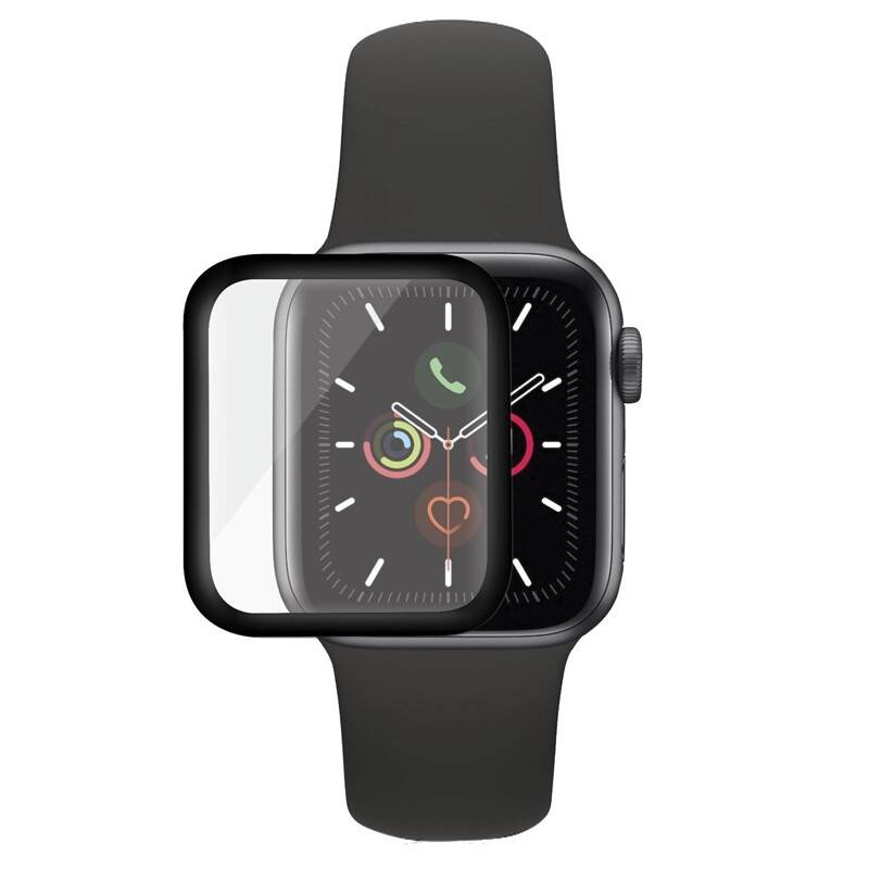 Tvrzené sklo PanzerGlass AntiBacterial na hodinky Apple Watch 4/5/6/SE (40 mm) / černá/transparentní Varianta: ivi2