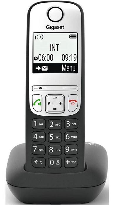 Domácí telefon Gigaset A690 / bezdrátový / černá/stříbrná Varianta: ivi1