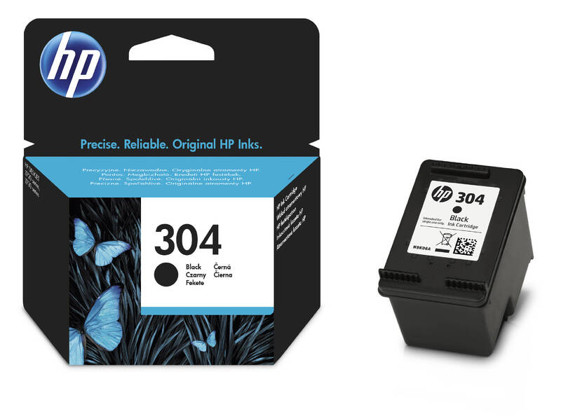 Inkoustová náplň HP 304 (N9K06AE) / 120 stran / černá Varianta: ivi1