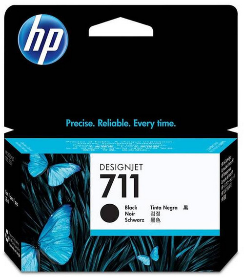 Inkoustová náplň HP 711 (CZ129A) / 38 ml / černá Varianta: ivi1