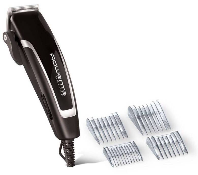 Zastřihovač vlasů Rowenta TN1603F0 Driver Easy / 1-12 mm / ocelové střihací nože / černá Varianta: ivi1