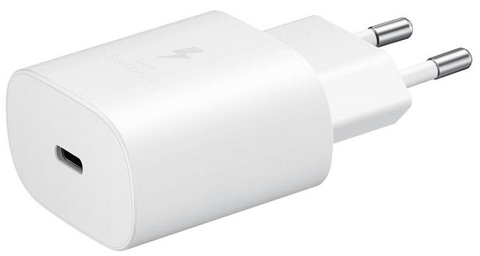 Nabíječka do sítě Samsung USB-C (EP-TA800NWEGEU) / 25 W / bílá Varianta: ivi1