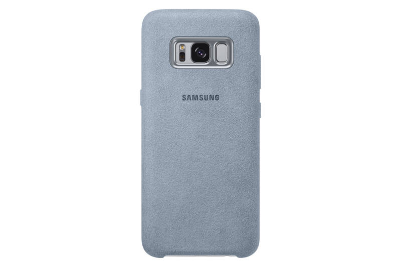 Kryt Samsung Alcantara na mobil Samsung Galaxy S8+ (EF-XG955AMEGWW) / Mint Varianta: ivi1