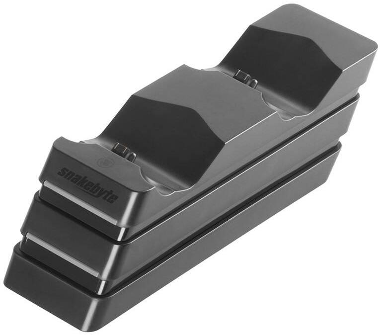 Dokovací stanice SnakeByte TWIN:CHARGE 4 (PS4) (SB911712) / pro dva ovladače / černá Varianta: ivi1