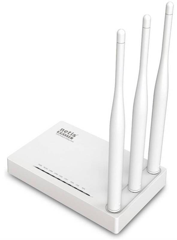 Router Netis MW5230 3G/4G / Wi-Fi až 300 Mb/s / 3 externí antény / bílá Varianta: ivi1