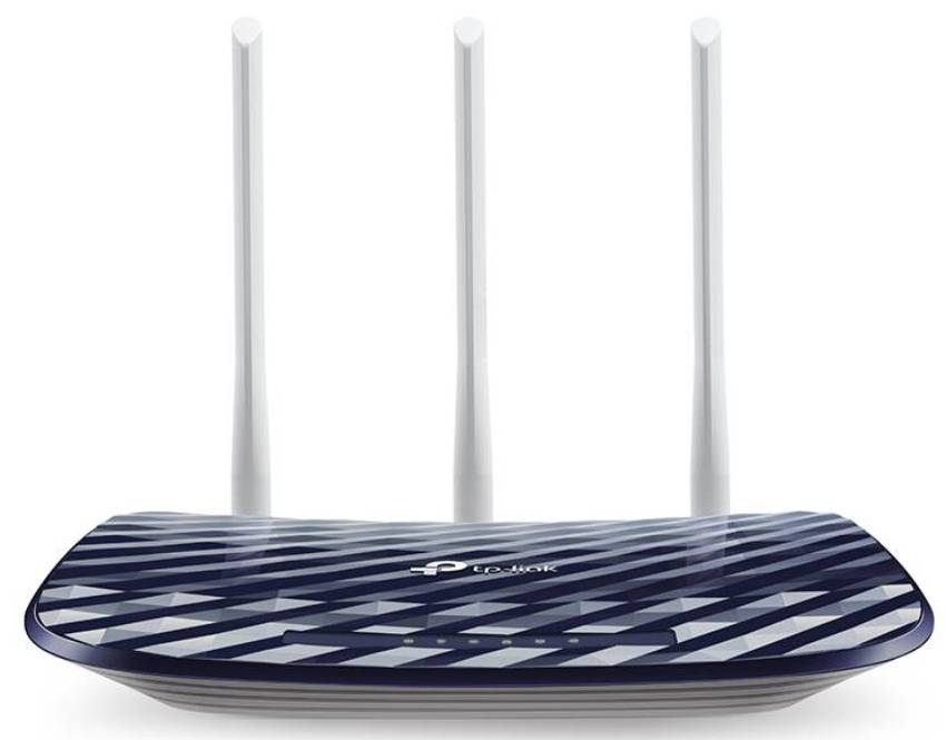Router TP-Link Archer C20 V4 / 2,4/5 GHz / 733 Mbit/s / 4x LAN port / modrá Varianta: ivi1