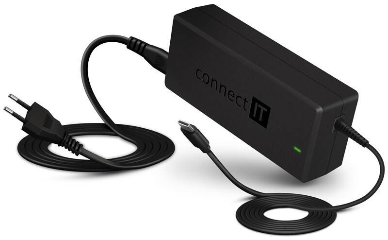 Napájecí adaptér pro notebooky Connect IT MacPower (CNP-1640-BK) / 65 W / 2,5 m / černá Varianta: ivi2