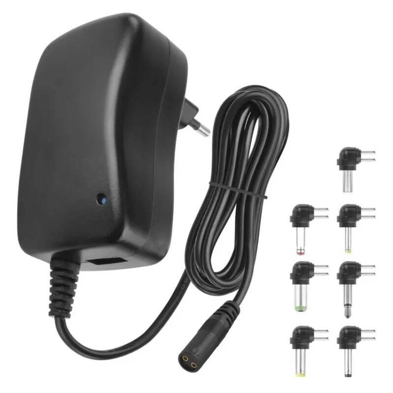 Napájecí adaptér EMOS N3111N / 1000mA / s hřebínkem / pulzní / USB / černá Varianta: ivi1