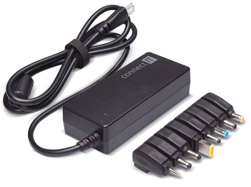 Napájecí adaptér Connect IT CI-131 univerzální pro notebooky / 48 W / 20 V / 3,42 A / černá Varianta: ivi9