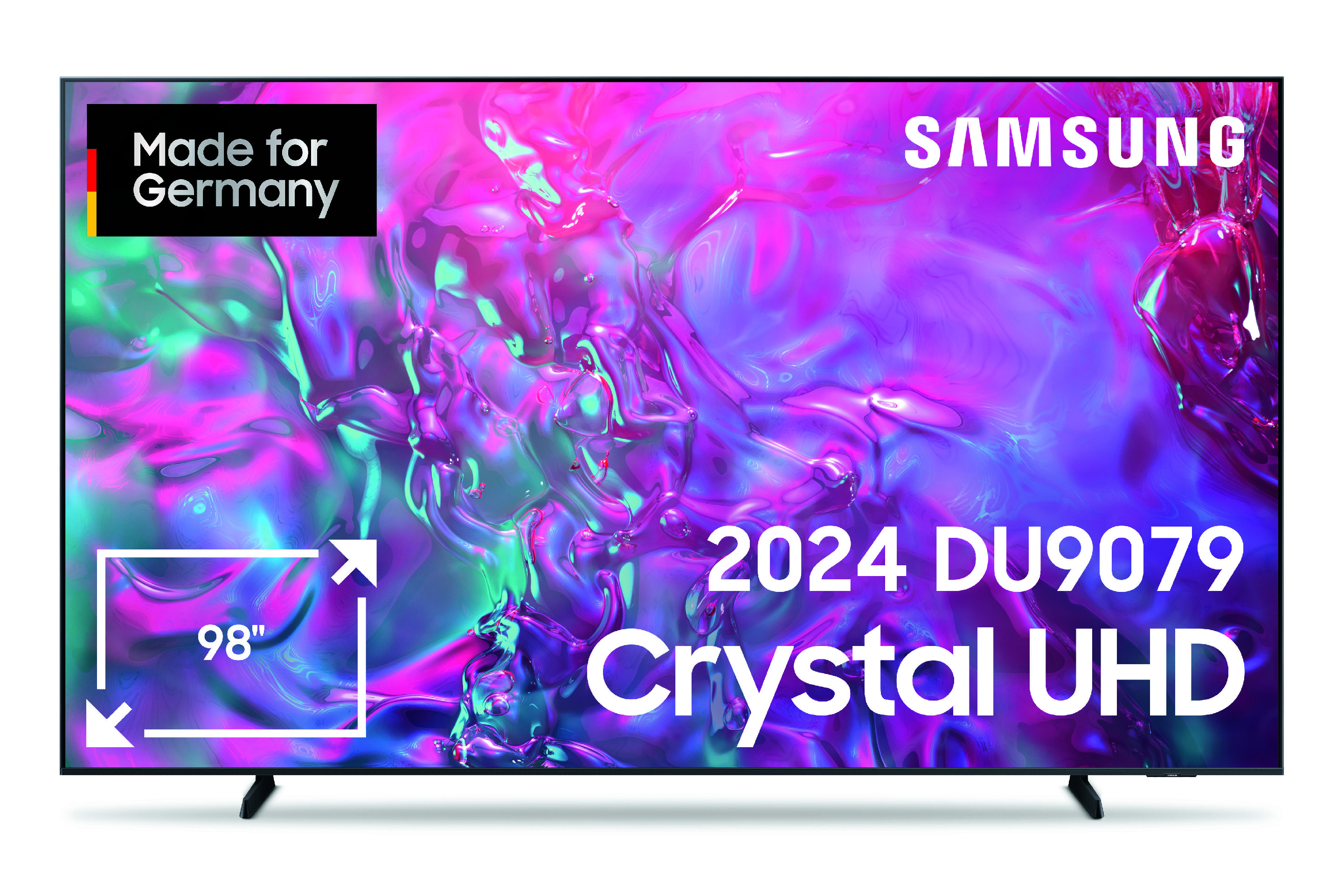 Smart televize Samsung GU98DU9079UXZG / 3840 × 2160 px / 98" (249 cm) / 4K Ultra HD / grafitově černá Varianta: ivi2