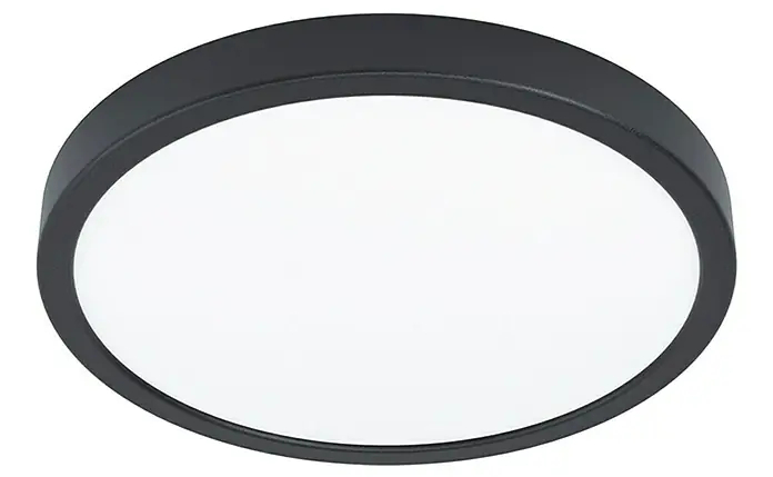 LED stropní svítidlo Eglo Fueva 5 / teplá bílá / 2300 lm / 3000 K / Ø 28,5 cm / černá/bílá Varianta: ivi1