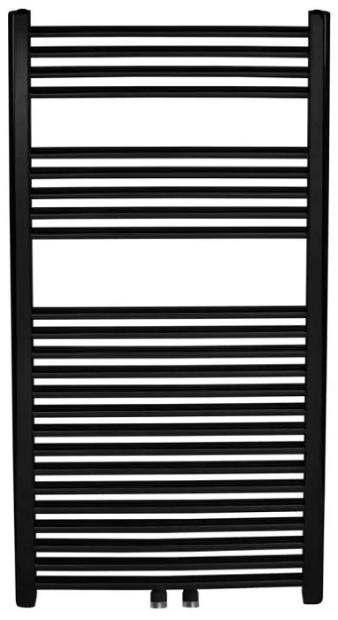 Koupelnový radiátor Novaservis MYRA SP / 450 × 1600 mm / 653 W / černá Varianta: ivi1
