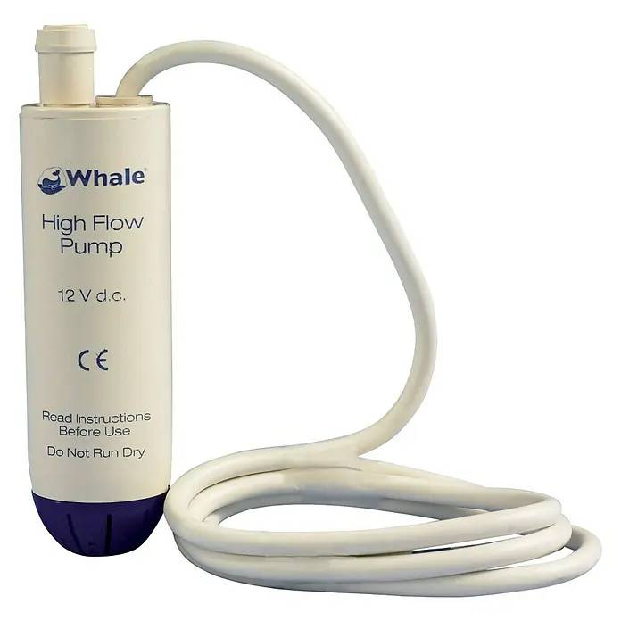 Ponorné čerpadlo Whale / 15,8 l/min. / 12 V / plast / bílá Varianta: ivi1