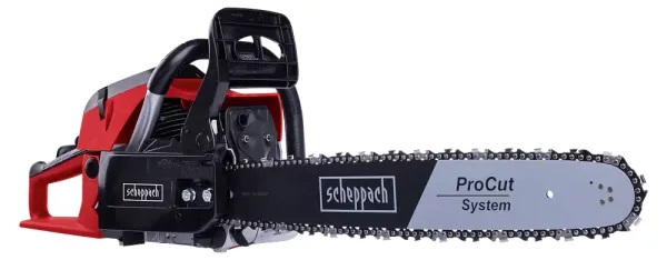 Benzínová řetězová pila Scheppach PCS 56 / 2,3 kW / 56 cm³ / 51 cm / černá/červená Varianta: ivi1