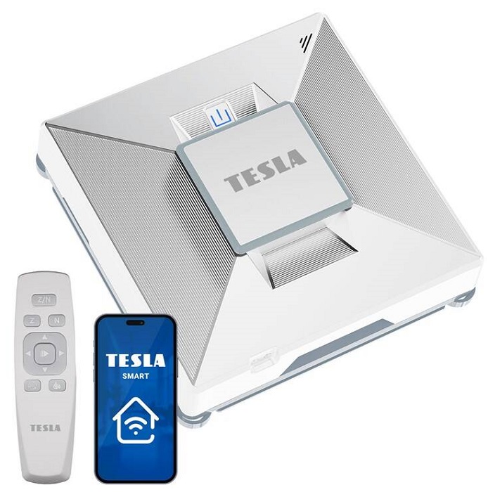 Robotický čistič oken Tesla RoboStar W800 WiFi / 72 W / bílá Varianta: ivi1