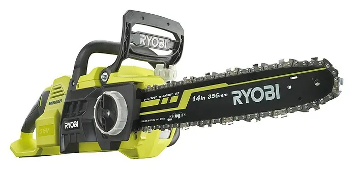 Aku řetězová pila Ryobi RY36CSX35A-0 / 21 m/s / BEZ AKU A NABÍJEČKY / černá/zelená Varianta: ivi1