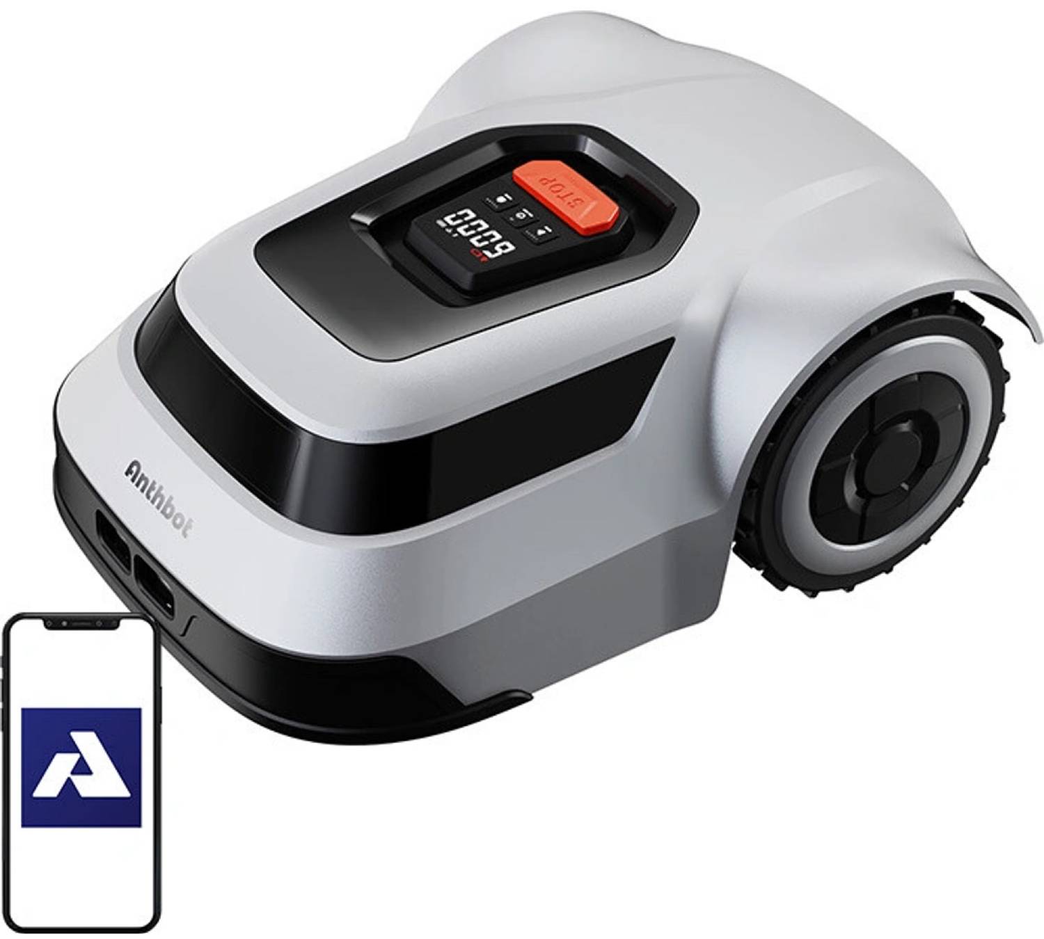 Robotická sekačka ANTHBOT Pion 1000 / 1000 m² / záběr 20 cm / bílá / černá Varianta: ivi1