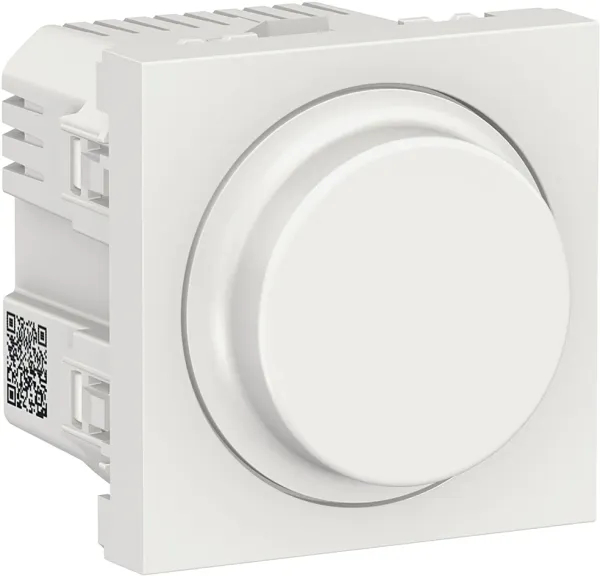 LED stmívač otočný Schneider Electric Unica / LED 5–100 VA / 230 V / bílá Varianta: ivi1
