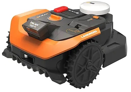 Robotická sekačka Worx Vision Cloud WR365E / 650 m² / 59 dB / šířka záběru 18 cm / černá/oranžová Varianta: ivi2