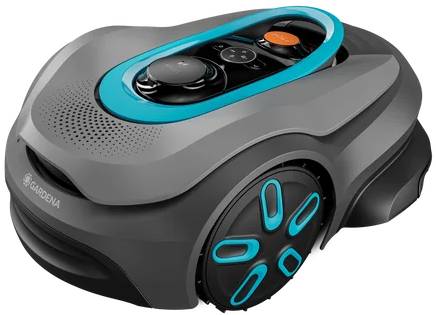 Robotická sekačka Gardena Smart Sileno Sense (19942-20) / 600 m² / záběr 16 cm / šedá / modrá Varianta: ivi3