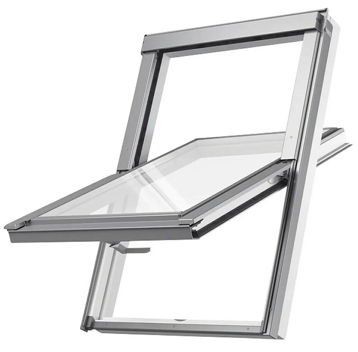 Střešní okno Solid Elements Thermo / 55 x 78 cm / trojsklo / plast / bílá Varianta: ivi1