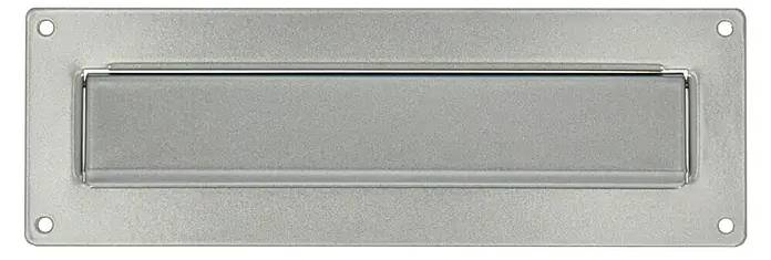 Schránkový vhoz Burg Wächter Porta 796 / hliník/ocel / 30,4 x 10,1 cm / stříbrná Varianta: ivi1