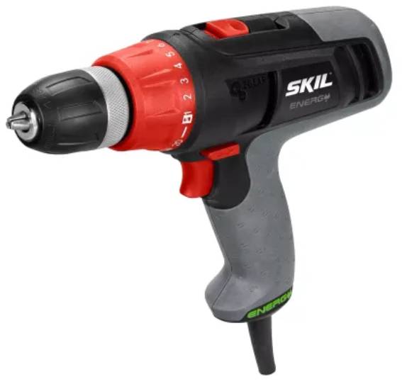 Vrtací šroubovák Skil 6221 AA / 200 W / 0-1600 ot./min. / 38 Nm / šedá/černá/červená Varianta: ivi1